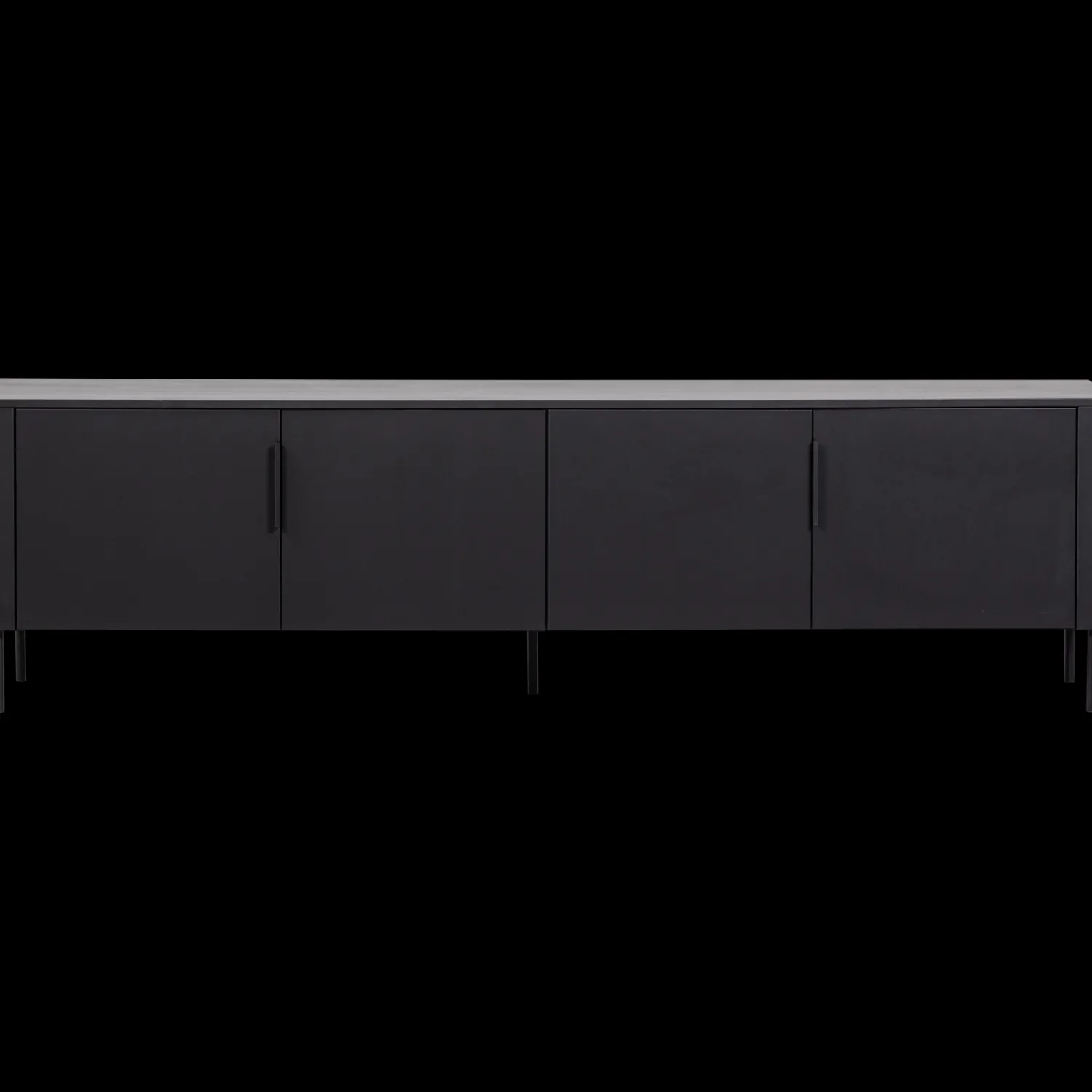 Tv-Meubels-WOOOD Gunnar Tv-meubel Matzwart