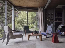 Design Salontafels|Houten Salontafels-Vitra Guéridon Salontafel Naturel