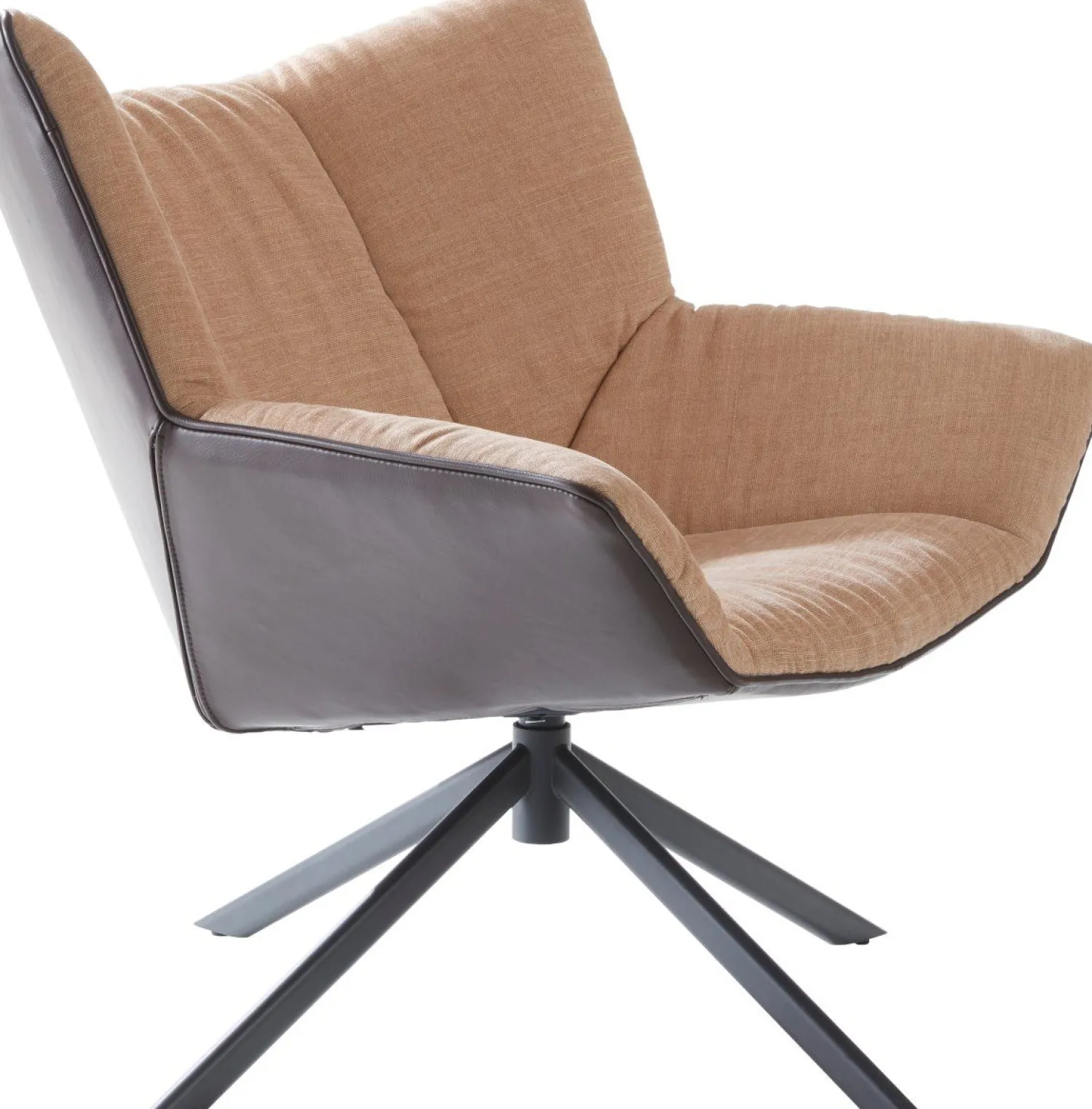 Draaifauteuils-LABEL Vandenberg Gustav Fauteuil Naturel