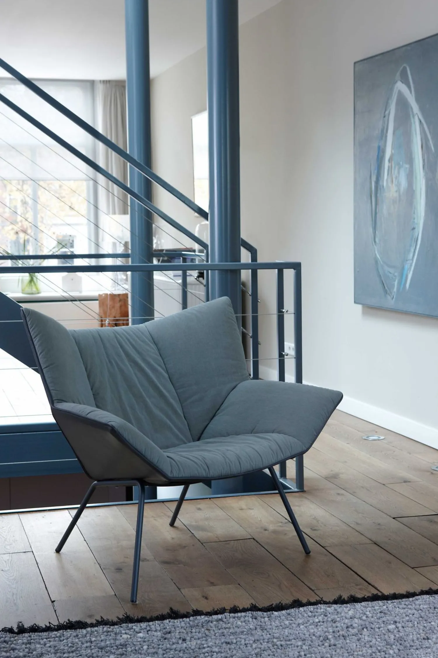 Draaifauteuils-LABEL Vandenberg Gustav Fauteuil Naturel