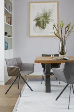 Design Stoelen|Eetkamerstoelen Met Armleuning-LABEL Vandenberg Gustav Junior Eetkamerstoel Naturel