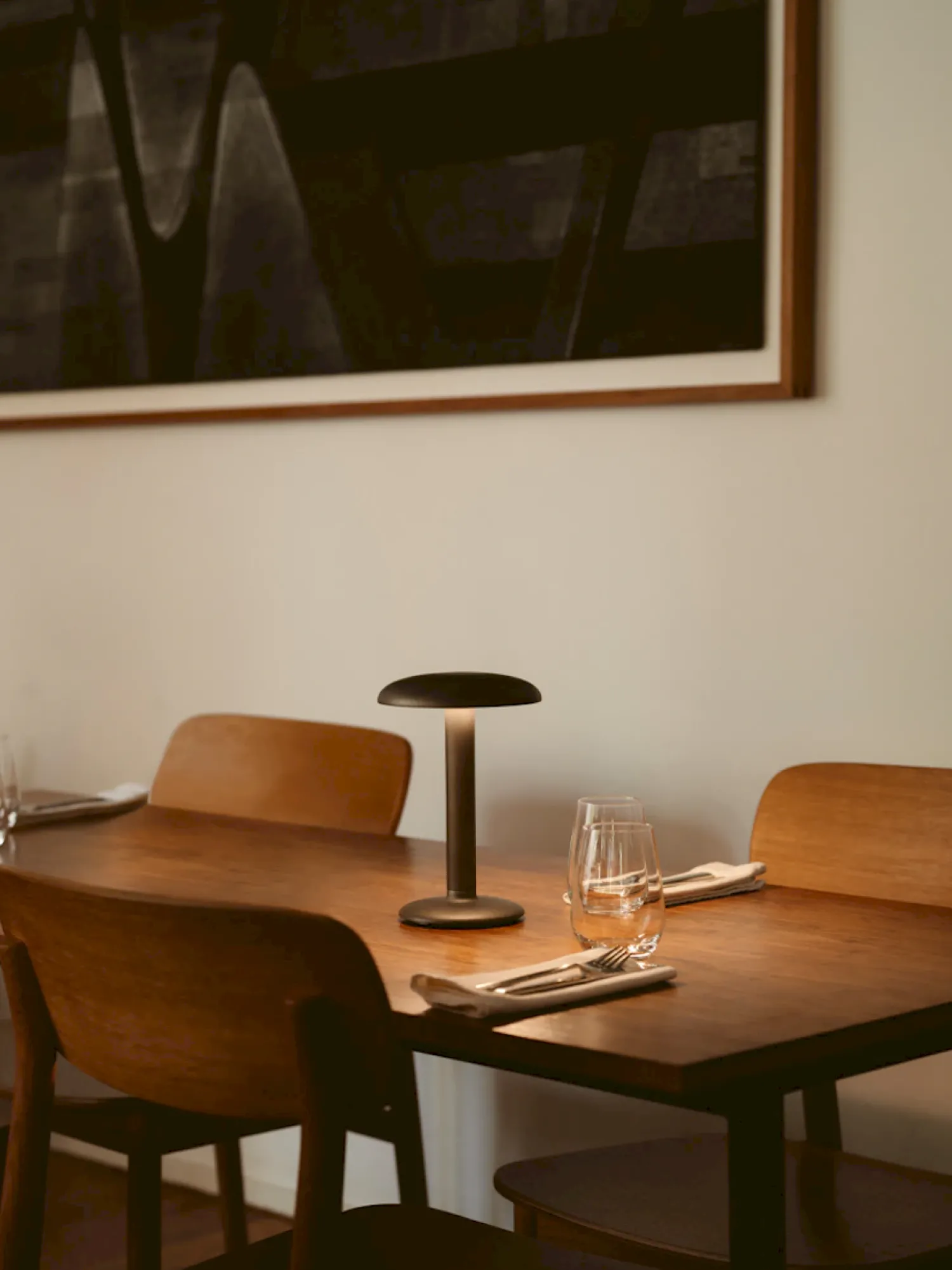 Design Tafellampen|Tafellampen-Flos Gustave Tafellamp Anthracite