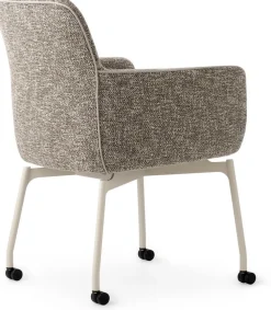 Design Stoelen|Eetkamerstoelen Met Armleuning-Leolux Gyon Eetkamerstoel