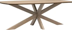 Houten Eettafels-Trendhopper Haiko Deens Ovaal Eettafel Cinnamon