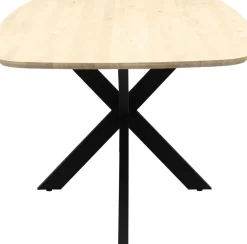 Houten Eettafels|Ovale Eettafels-Trendhopper Haiko Eettafel Elephant Grey