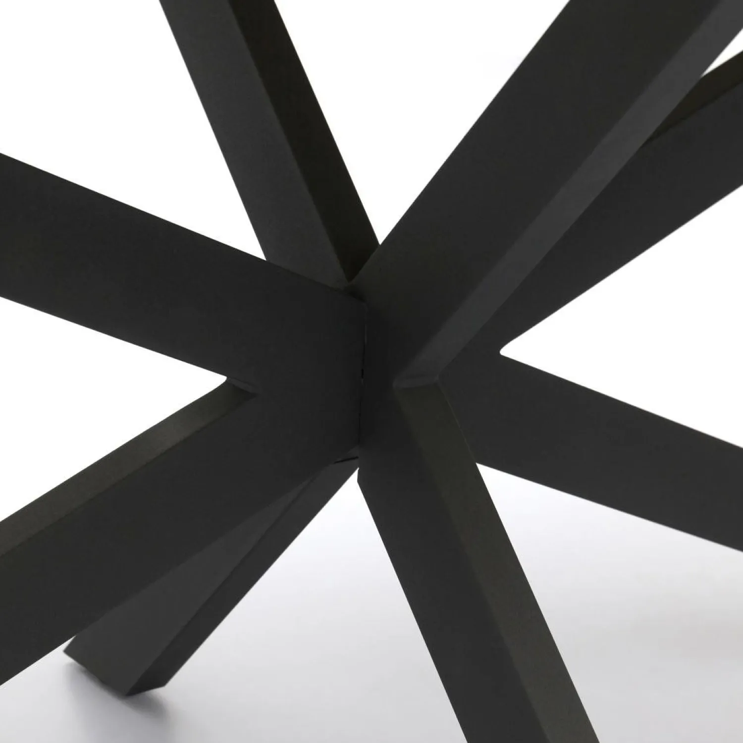 Houten Eettafels|Ovale Eettafels-Trendhopper Haiko Eettafel Elephant Grey