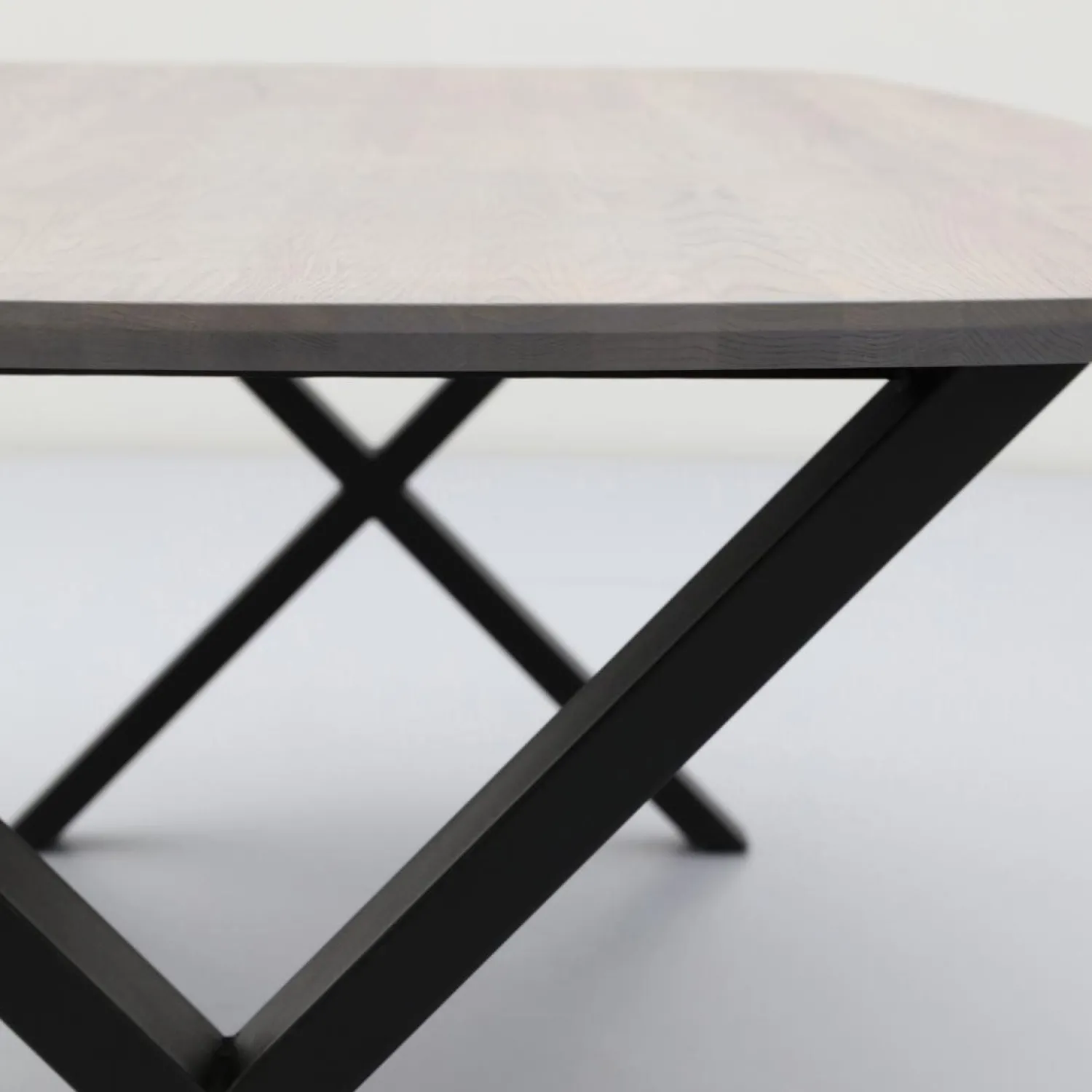 Houten Eettafels|Ovale Eettafels-Trendhopper Haiko Eettafel Elephant Grey