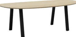 Houten Eettafels|Organische Eettafels-Trendhopper Haiko Organisch Eettafel Oak Cinnamon