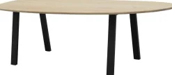 Houten Eettafels|Organische Eettafels-Trendhopper Haiko Organisch Eettafel Oak Cinnamon
