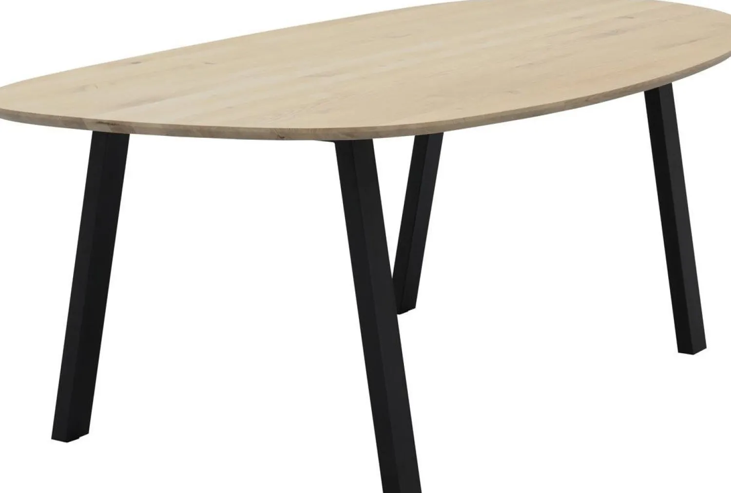 Houten Eettafels|Organische Eettafels-Trendhopper Haiko Organisch Eettafel Oak Cinnamon
