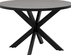 Houten Eettafels|Ronde Eettafels-Trendhopper Haiko Rond Eettafel Black Sky
