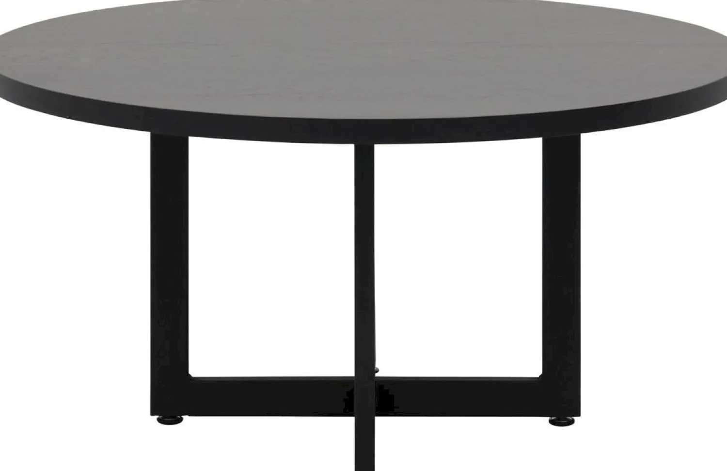 Houten Salontafels|Ronde Salontafels-Trendhopper Haiko Rond Salontafel Black Sky