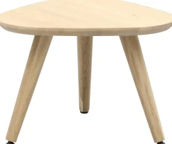 Houten Salontafels-Trendhopper Haiko Triangle Salontafel Oak Basic