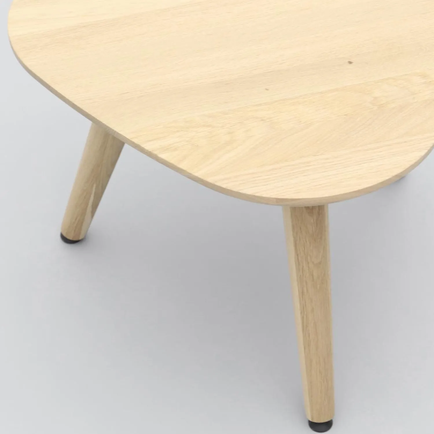 Houten Salontafels-Trendhopper Haiko Triangle Salontafel Oak Basic
