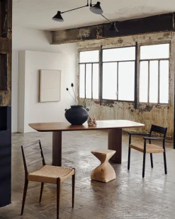 Houten Bijzettafels-Kave Home Hakon Bijzettafel Naturel