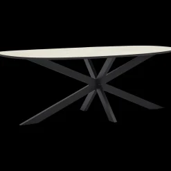 Organische Eettafels-Trendhopper Hano Eettafel Sand Stone