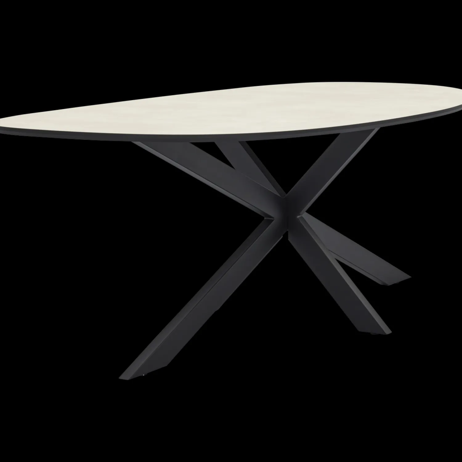 Organische Eettafels-Trendhopper Hano Eettafel Sand Stone