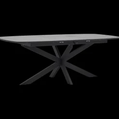 Uitschuifbare Eettafels-Trendhopper Hano Uitschuifbare Eettafel Cavier Silver