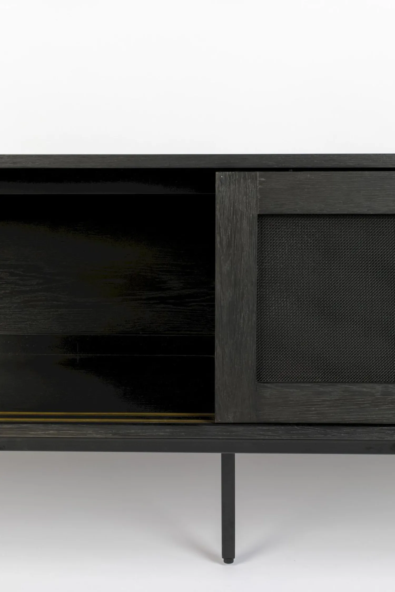 Dressoirs|Tv-Meubels-Zuiver Hardy Dressoir Zwart