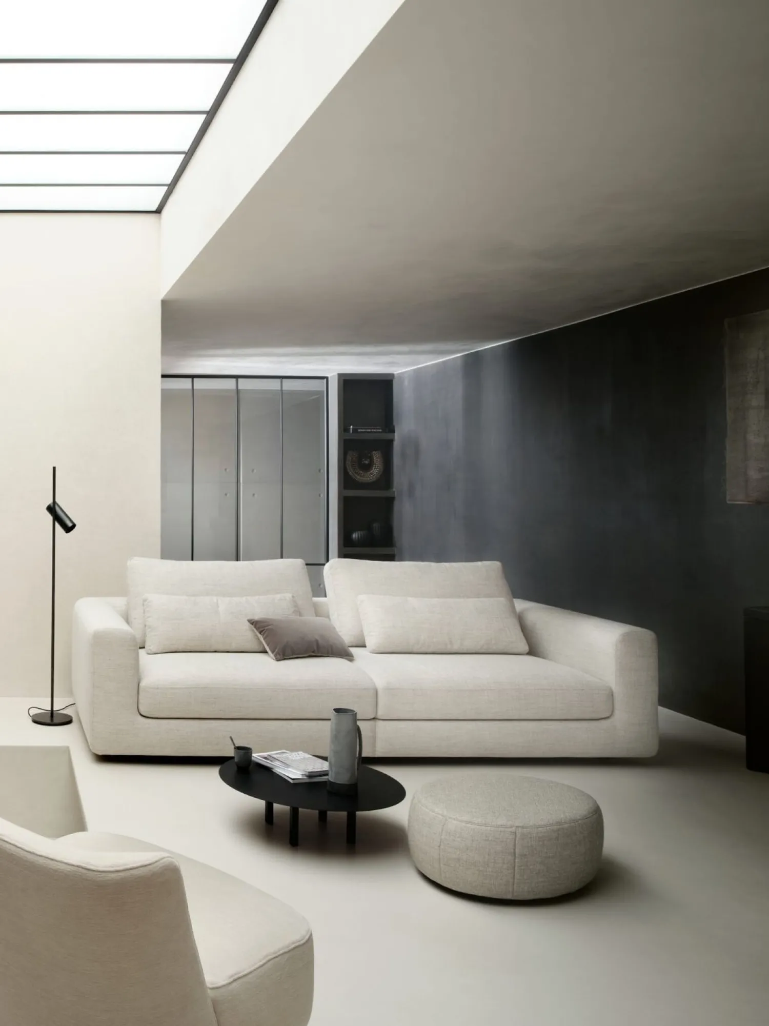 Zitbanken-Design on Stock Harris Zitbank Beige