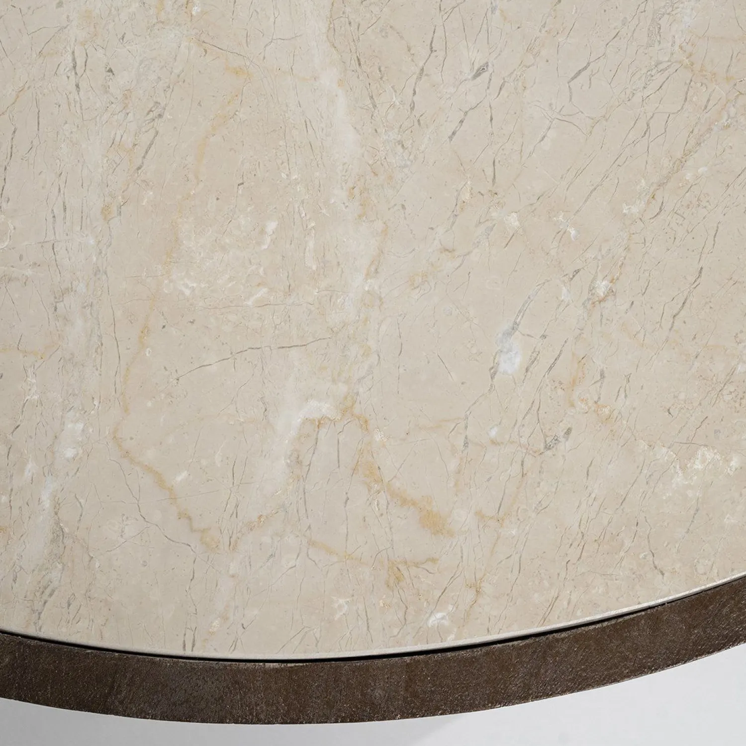 Ronde Salontafels-Eleonora Hazel Salontafel Bruin
