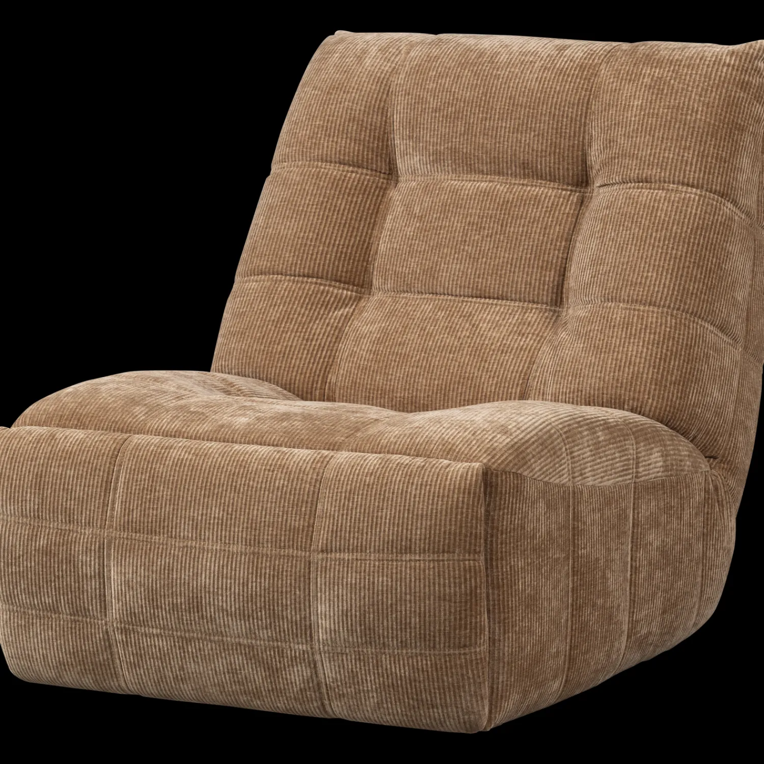 Relaxfauteuils-WOOOD Hein Relaxfauteuil Lichtbruin