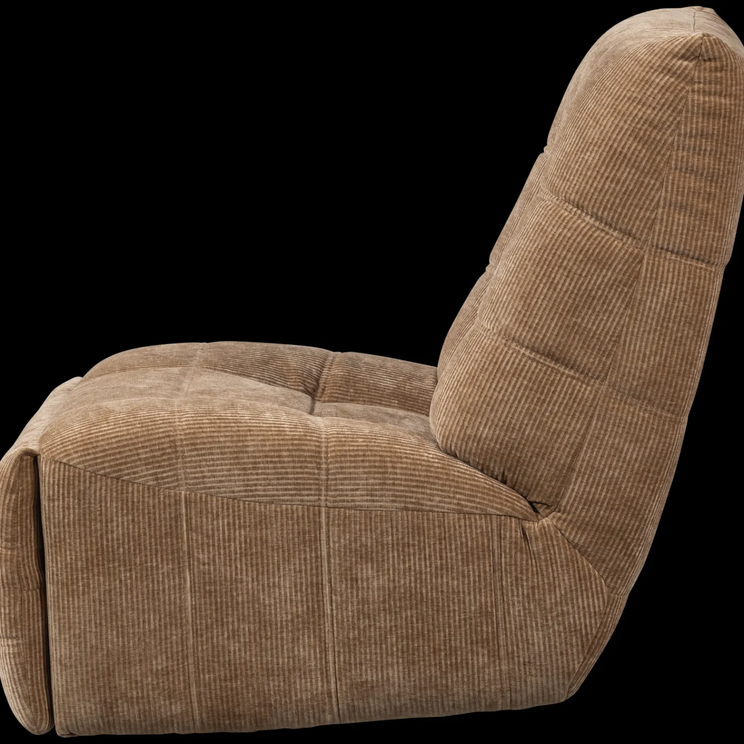 Relaxfauteuils-WOOOD Hein Relaxfauteuil Lichtbruin