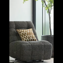 Relaxfauteuils-WOOOD Hein Relaxfauteuil Antraciet