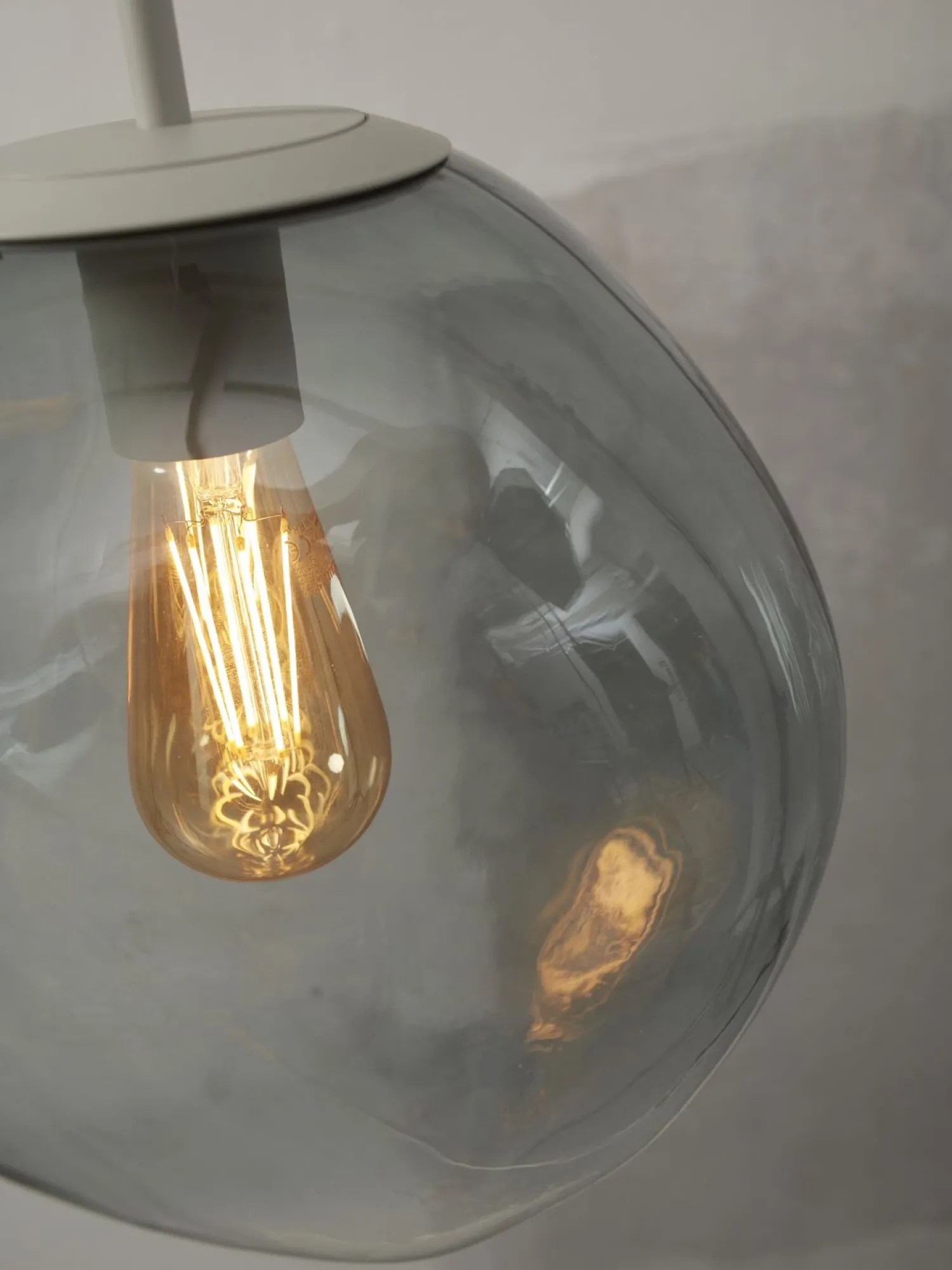 Industriële Hanglampen|Industriële Hanglampen-It's about RoMi Helsinki Hanglamp Light Grey