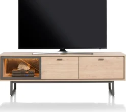Tv-Meubels-XOOON Helsinki Lowboard Naturel
