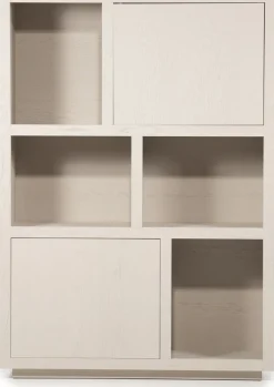 Opbergkasten|Opbergkasten-Eleonora Helsinki Kabinet Taupe