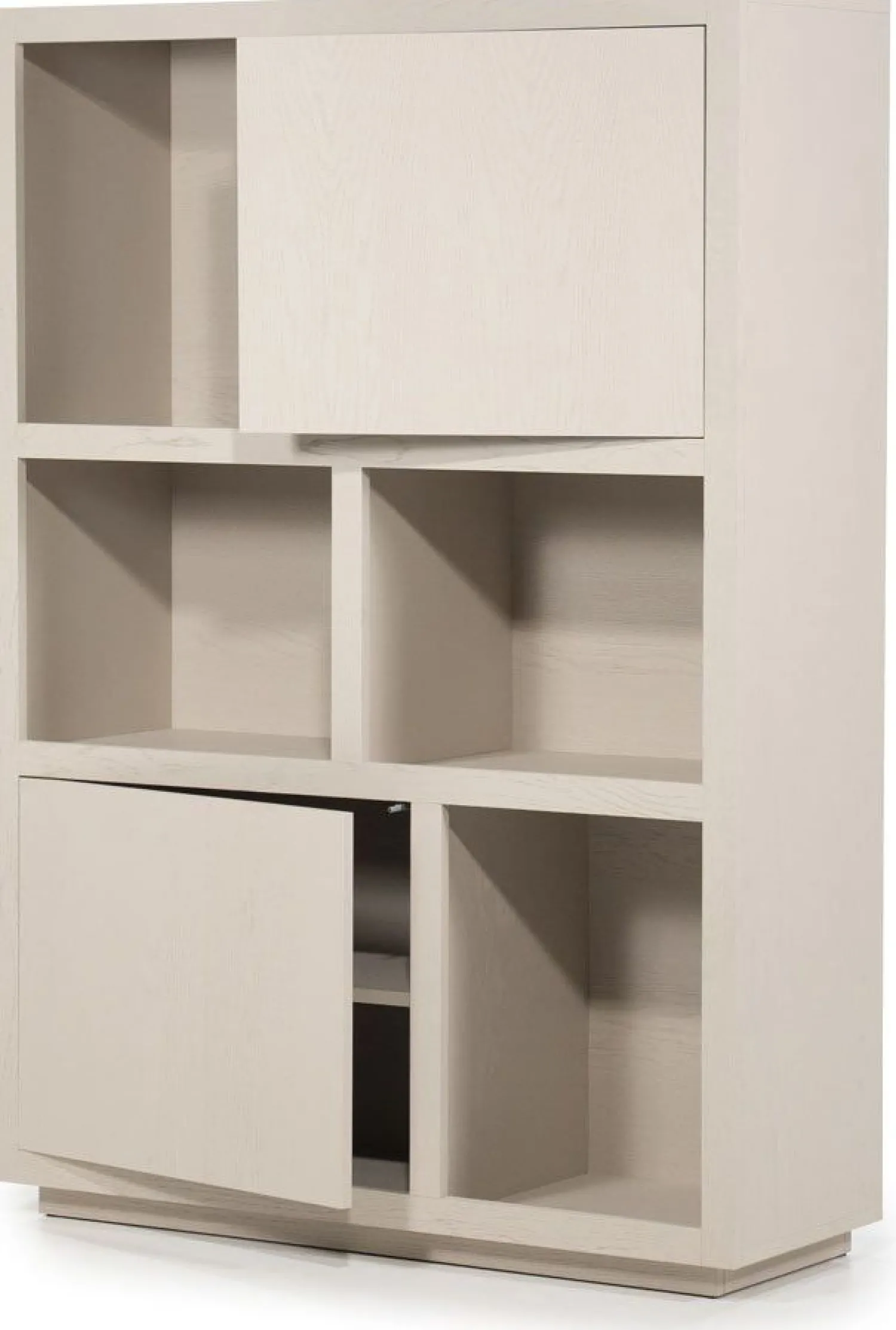 Opbergkasten|Opbergkasten-Eleonora Helsinki Kabinet Taupe