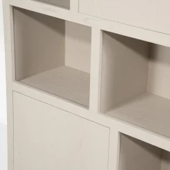 Opbergkasten|Opbergkasten-Eleonora Helsinki Kabinet Taupe
