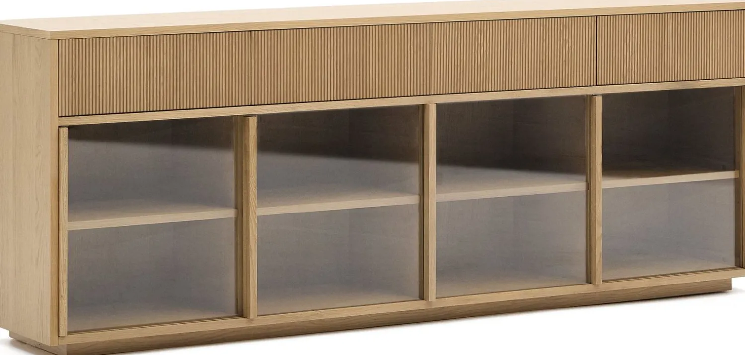 Dressoirs-Kave Home Helvine Dressoir Naturel
