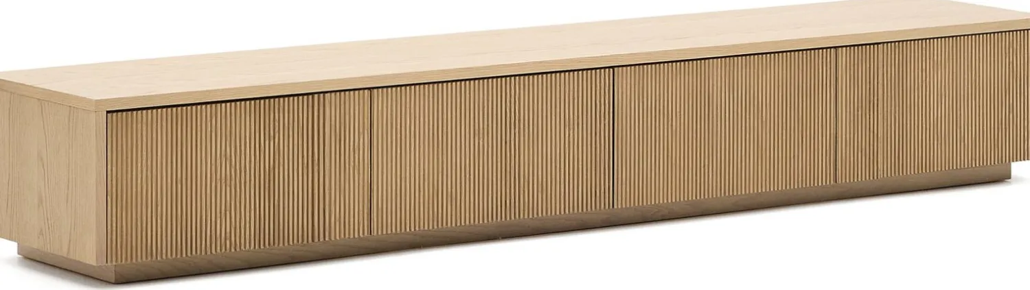 Tv-Meubels-Kave Home Helvine Tv-meubel Naturel