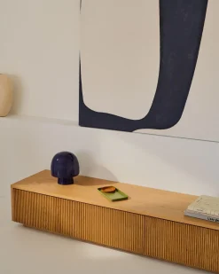 Tv-Meubels-Kave Home Helvine Tv-meubel Naturel