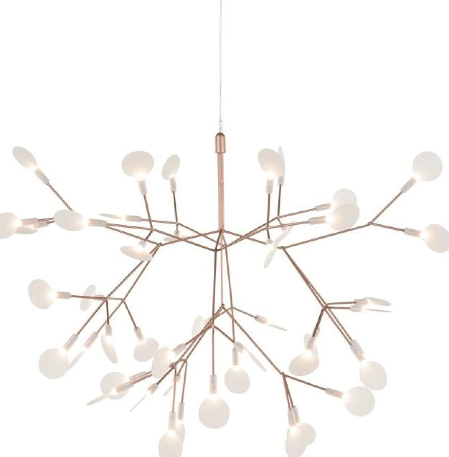 Design Hanglampen|Design Hanglampen-Moooi Heracleum Hanglamp Copper