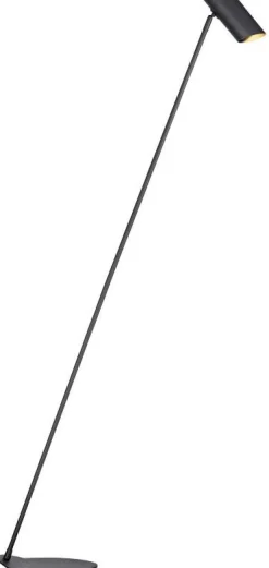 Moderne Vloerlampen|Vloerlampen-Lucide Hester Vloerlamp Antraciet