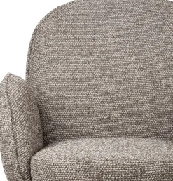 Eetkamerstoelen Met Armleuning-Eijerkamp Collectie Hidde Armstoel Bruin