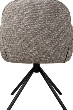 Eetkamerstoelen Met Armleuning-Eijerkamp Collectie Hidde Armstoel Bruin