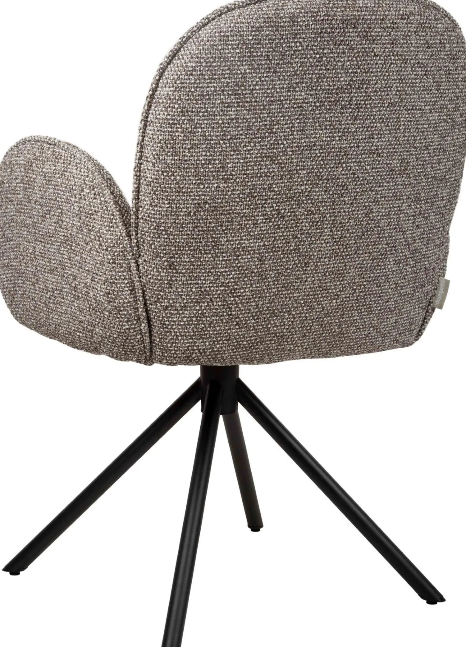 Eetkamerstoelen Met Armleuning-Eijerkamp Collectie Hidde Armstoel Bruin