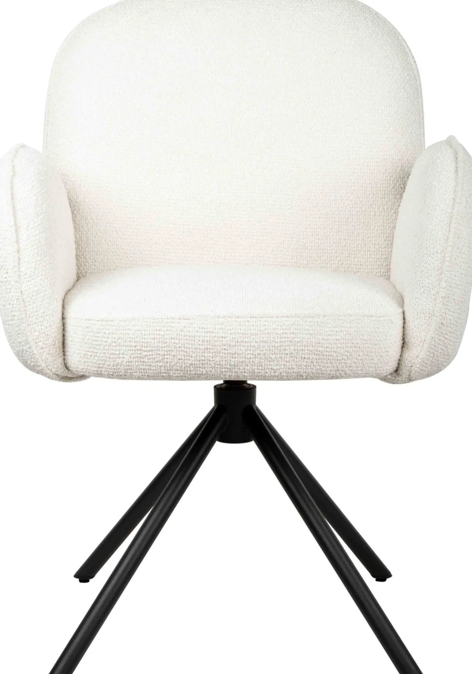 Eetkamerstoelen Met Armleuning-Eijerkamp Collectie Hidde Armstoel Off-White