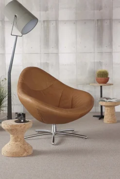 Leren Fauteuils|Design Fauteuils-LABEL Vandenberg Hidde Fauteuil