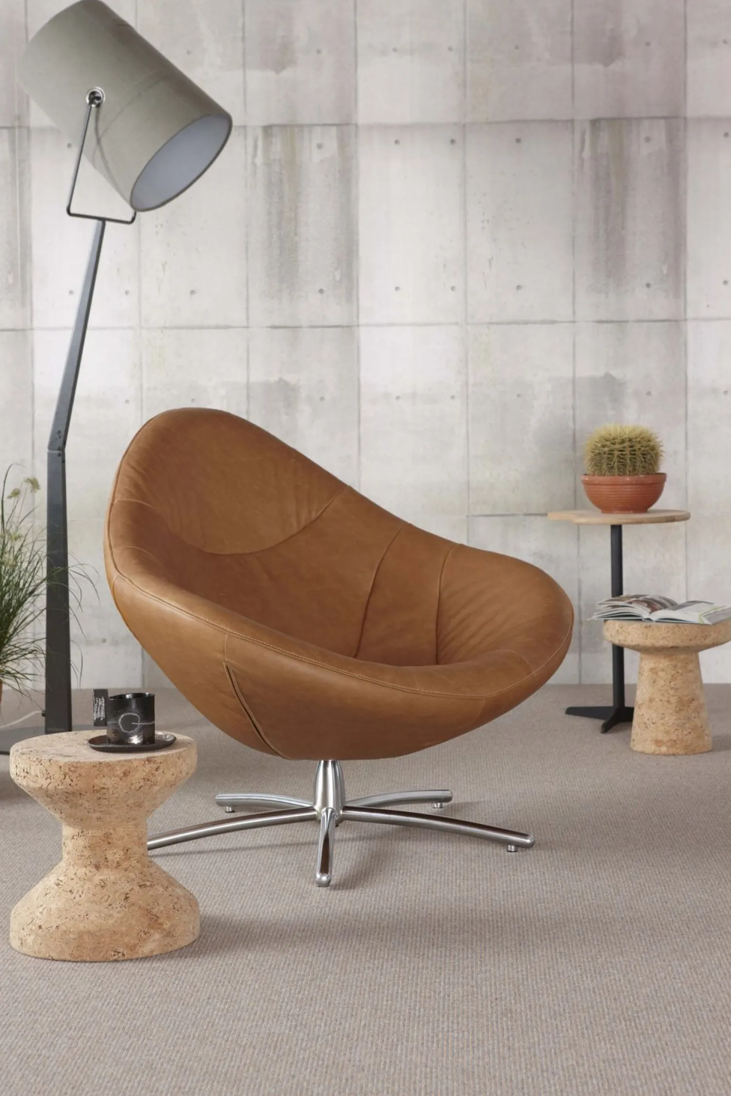 Leren Fauteuils|Design Fauteuils-LABEL Vandenberg Hidde Fauteuil