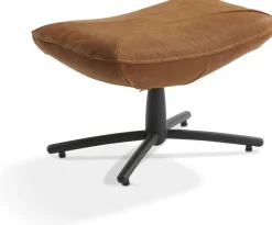 Hockers|Poefs-LABEL Vandenberg Hidde Hocker Bruin