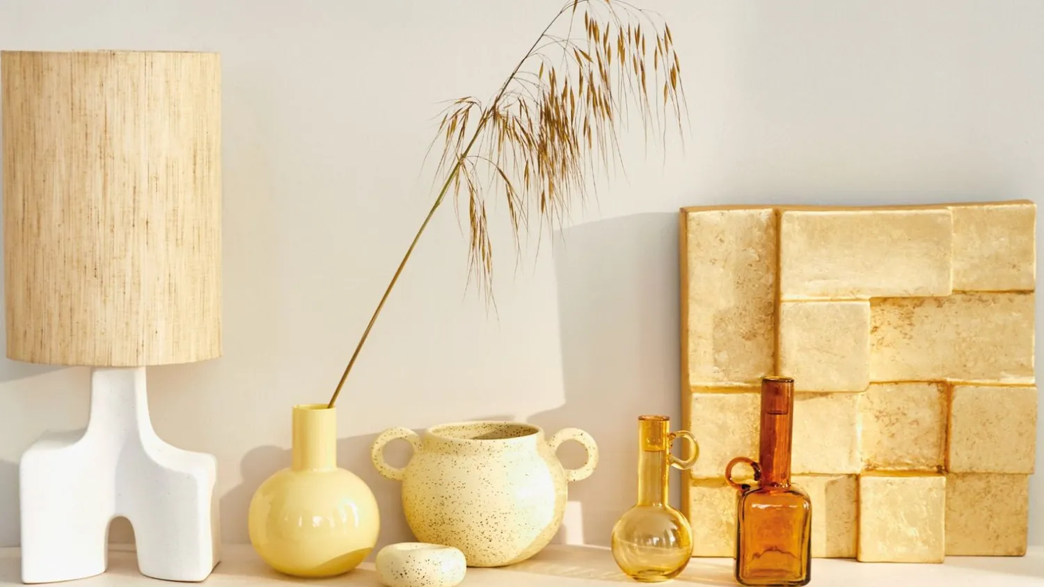 Tafellampen|Tafellampen-Urban Nature Culture Hikari Tafellamp White, Sand