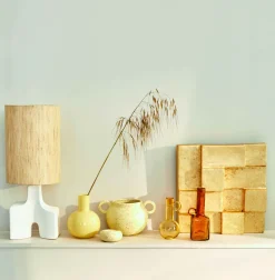 Tafellampen|Tafellampen-Urban Nature Culture Hikari Tafellamp White, Sand