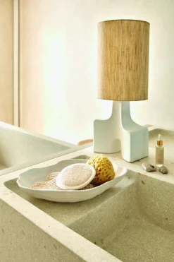 Tafellampen|Tafellampen-Urban Nature Culture Hikari Tafellamp White, Sand