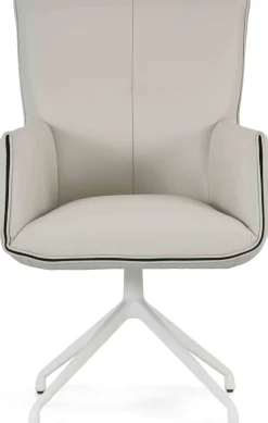 Eetkamerstoelen Met Armleuning-Montèl Hillary Armstoel Silk