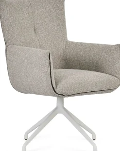 Eetkamerstoelen Met Armleuning-Montèl Hillary Armstoel Beige